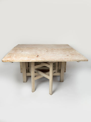 Antique Swedish Slagbord table circa 1820