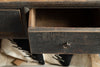 Stunning Antique Chinese painted console table with drawers
