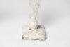 Handcrafted miniature metal boxing hares on stands