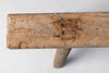 Rustic antique chinese elm wood pig benches