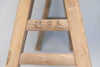 Rustic antique chinese elm wood pig benches