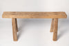 Rustic antique chinese elm wood pig benches