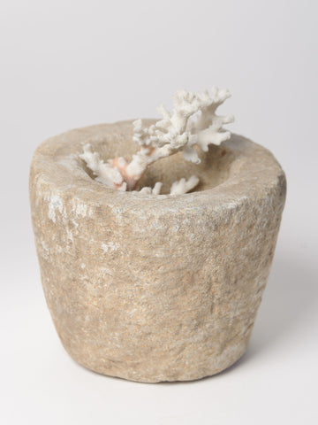 Antique French Stone Mortar