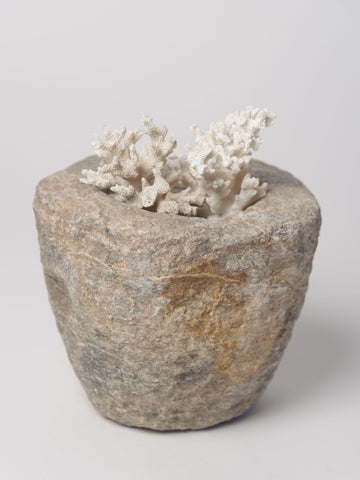 Antique French Stone Mortar