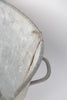 Huge Vintage French Galvanised bath planter