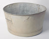 Huge Vintage French Galvanised bath planter