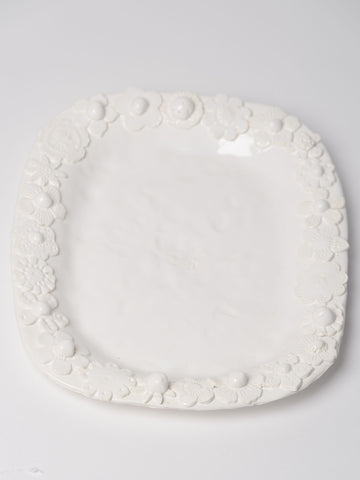Marigold and Lettice full flower large platter