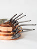 Professional French HAVARD Chef Copper Pan Set