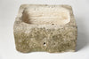 Antique French Hand carved Stone Trough
