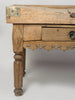 Antique French 19th Century Butchers Block Table