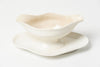 Vintage Dutch Ceramic Gravy boat on stand