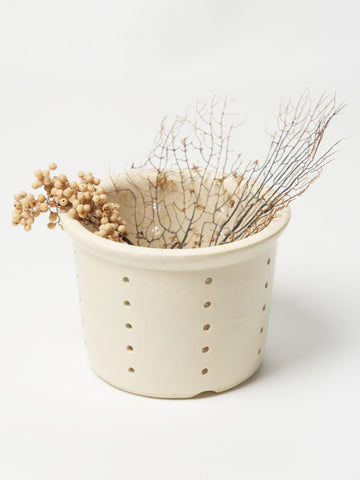 Vintage French Ceramic Cheese Mould