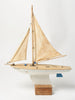Vintage Endeavour Pond Yacht on stand