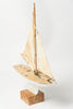Vintage Endeavour Pond Yacht on stand