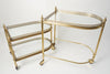 Beautiful Pair Mid Century French Nesting Drinks Trolleys