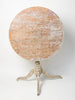 Antique Swedish Tilt Occasional Round Table