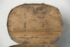 Antique Swedish Primitive Bentwood travel trunk