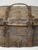 Antique Swedish Primitive Bentwood travel trunk