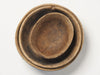 Antique Swedish Rustic Bowls