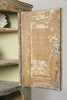 Amazing Antique 19th Century Swedish Corner Cupboard, Dry Scraped