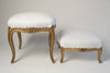 Two Antique 19th Century French Louis XVI Stool/Footstools