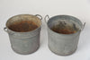 Vintage Hungarian Galvanised containers