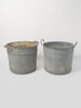 Vintage Hungarian Galvanised containers
