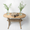 Antique Swedish Rustic Pine Table