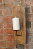 Antique French Terracotta Roof Tile wall candle sconce