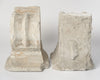 Pair Vintage French Stone Corbels