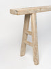 Vintage Rustic Elm Pig Benches