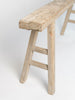 Vintage Rustic Elm Pig Benches