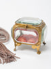 Antique French Bevelled Glass Jewellery Caskets