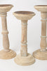Bleached Balustrade candlesticks
