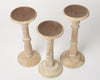 Bleached Balustrade candlesticks