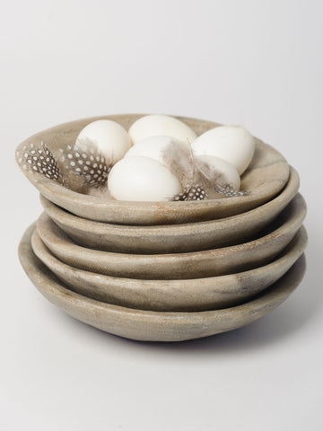 Vintage Rajasthan marble bowls