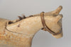 Antique 19th Century Swedish Toy horse, dry scraped