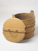 Antique 19thC Swedish Wooden Tub with lid