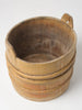 Antique 19thC Swedish Wooden Tub with lid