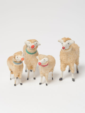 Vintage German Putz sheep