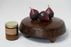 Beautiful Indian dark wood chapati board