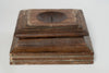 Salvaged Indian Pillar Base Candle holders