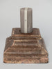 Salvaged Indian Pillar Base Candle holders