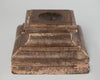 Salvaged Indian Pillar Base Candle holders