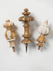 Antique 18th Century French Giltwood finials