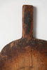 Antique dough board with dark patina, small size