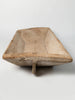 Huge Antique Swedish Dough Bowl/trough with single handle