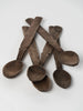 Collection Vintage handcarved Romanian wooden spoons