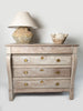 Antique Dutch Commode, limewashed finish