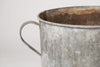 Vintage Hungarian Galvanised zinc bucket/planters